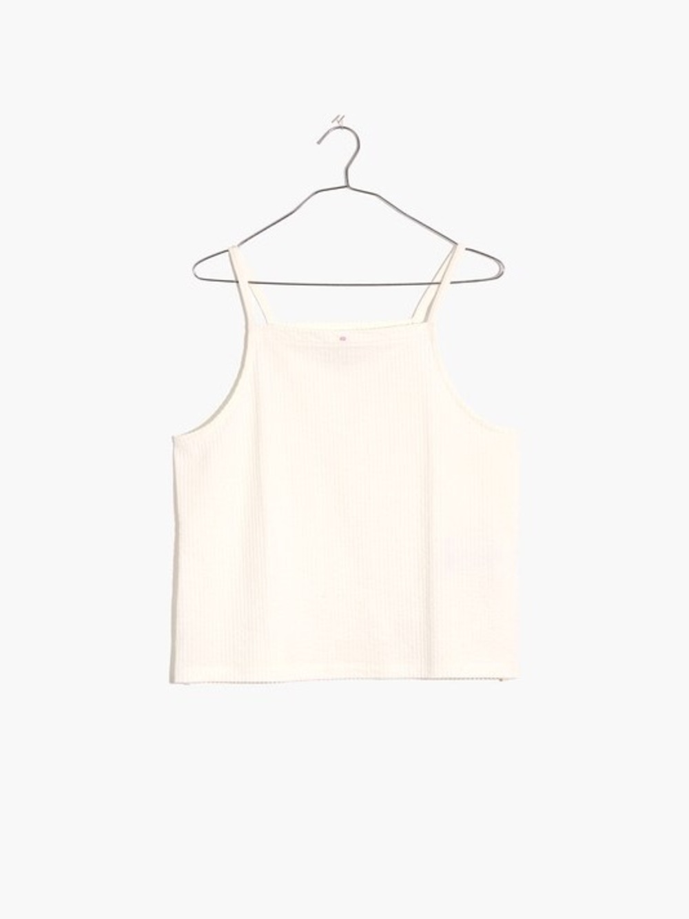 Seersucker Apron Tank Top in Lighthouse Sz. MEDIUM